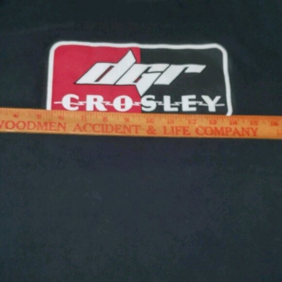 NASCAR DGR Crosley Racing Shirt Men Medium Black Graphic Race T Motorsports - Picture 4 of 5
